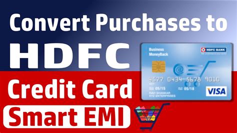 hdfc card smart emi|convert hdfc credit card bill to emi.